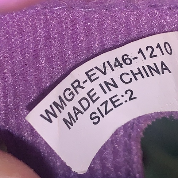 Garanimals Purple Baby-Girl Secured Velcro Thong Sandal - Picture 6 of 6